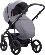 Детская коляска 2 в 1 Bebetto Pascal (03) light gray